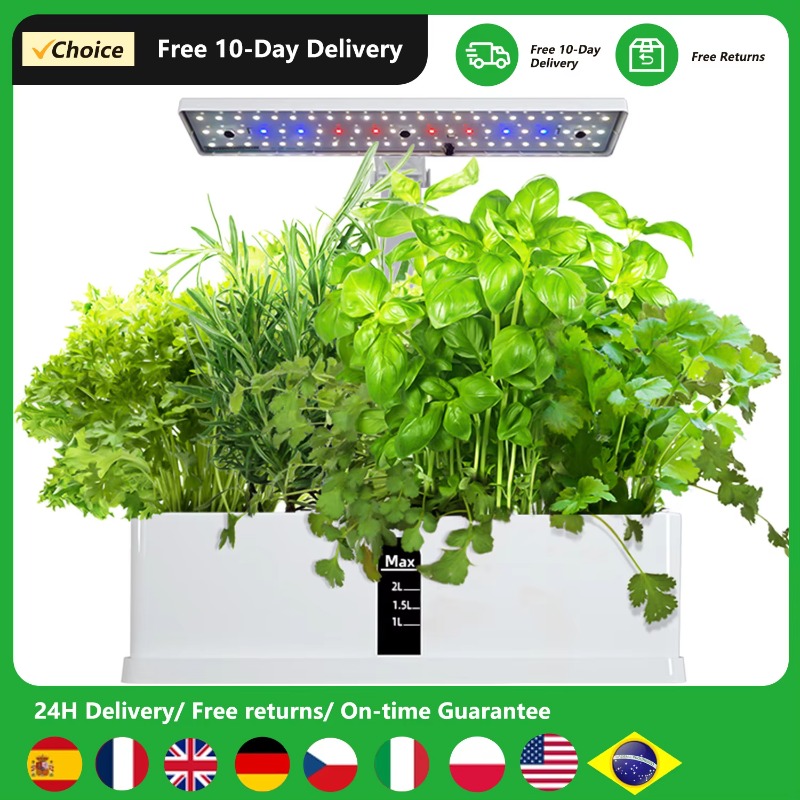 Indoor Garden Kit - 9 Bölmeli Akıllı Hidroponik Yetiştirme Sistemi