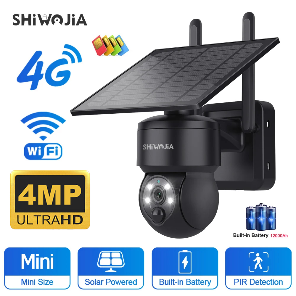 SHIWOJIA WIFI Kablosuz PTZ Gün - Garden Camera incelemesi ve fiyatı