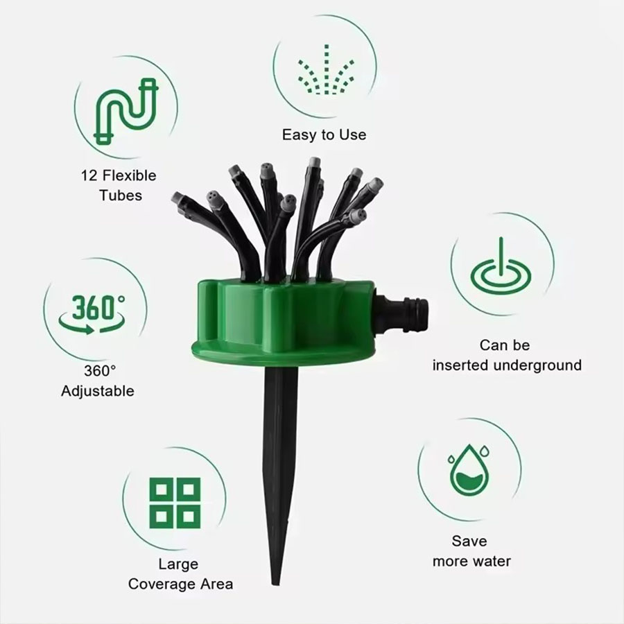 360 °   Otomatik Döner Bahçe Y - Automatic Watering incelemesi ve fiyatı