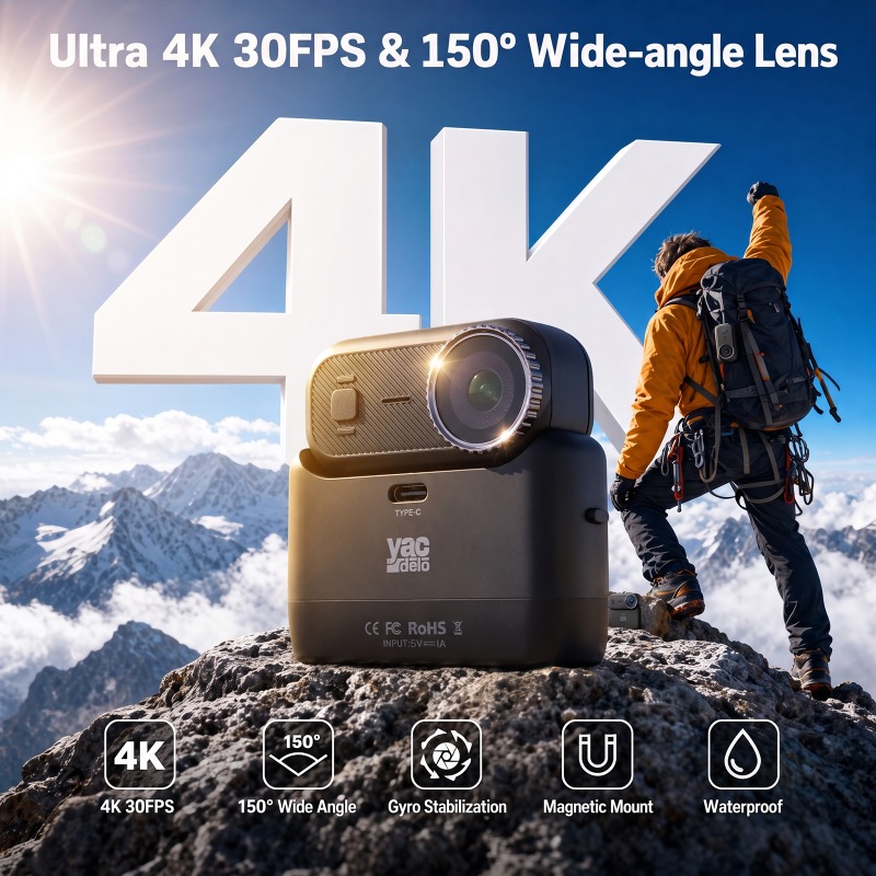 APEX Action 4K Kamera Mini POV - Garden Camera incelemesi ve fiyatı
