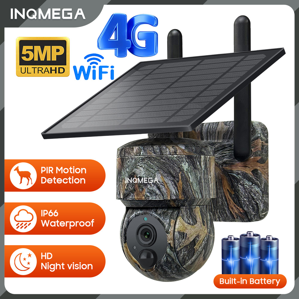 INQMEGA 5MP 4G / WIFI Güneş Ka - Garden Camera incelemesi ve fiyatı