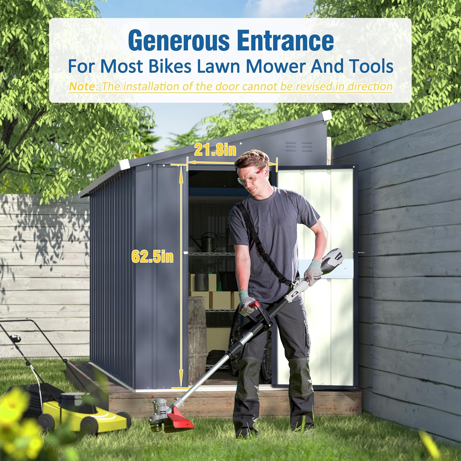 4×10 FT Dış Mekan Depolama Kul - Indoor Garden Kit incelemesi ve fiyatı