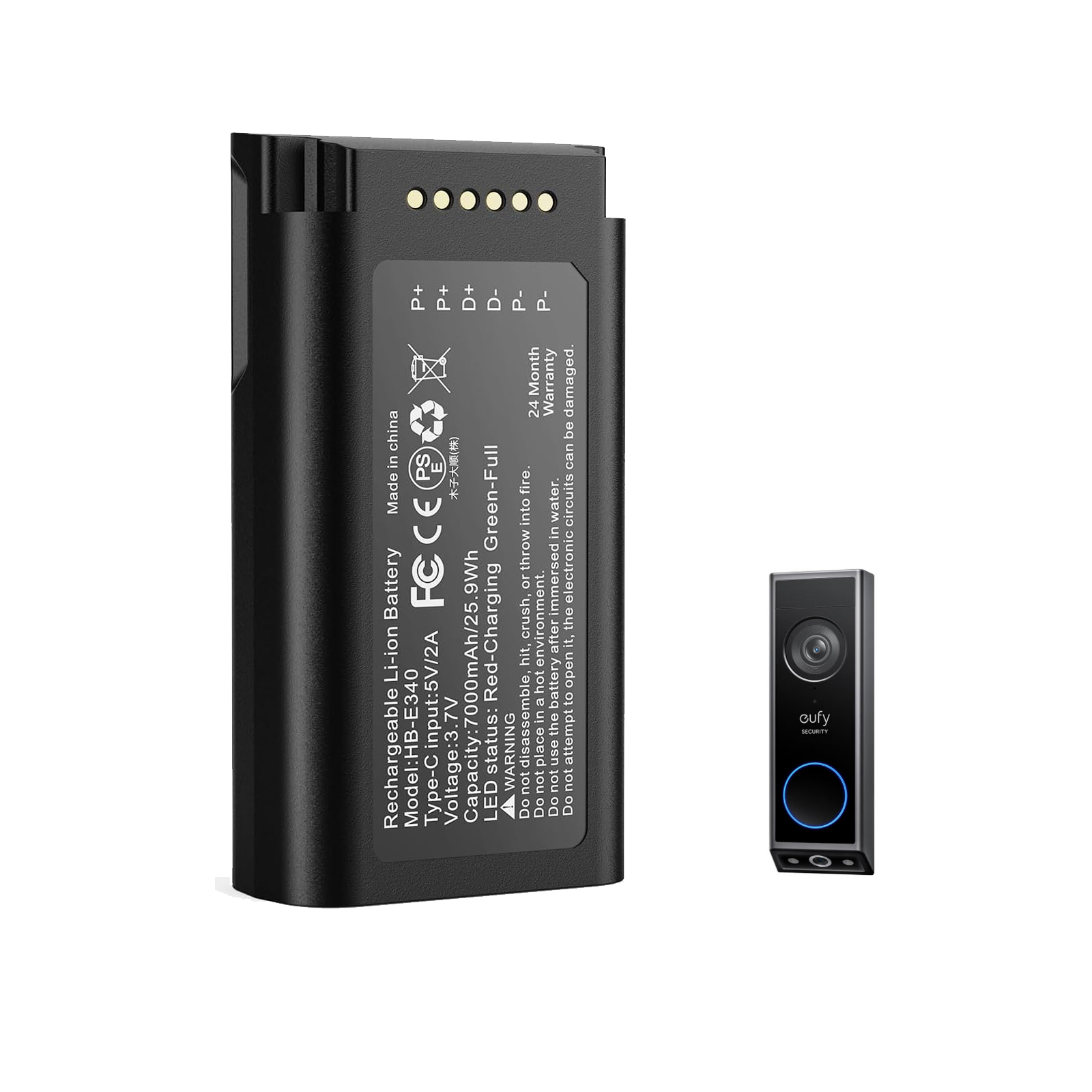 Eufy E340 için 7000mAh Şarj Ed - Eufy Camera S340 incelemesi ve fiyatı