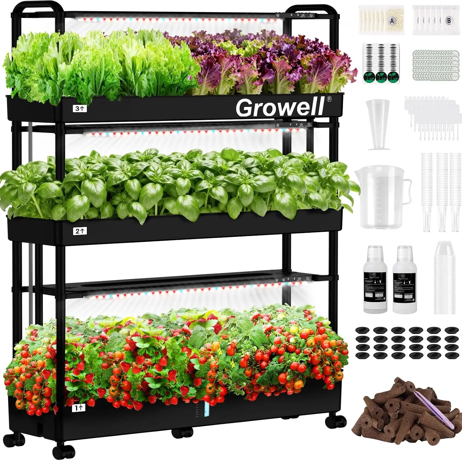 Büyük Hidroponik Yetiştirme Si - Indoor Garden Kit incelemesi ve fiyatı